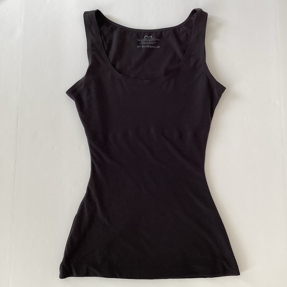 Maidenform Black Cami Shapewear Top Size Medium